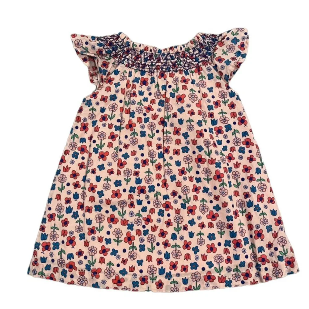 Tucker + Tate 3m Floral Smocked Dress & Bloomers Set